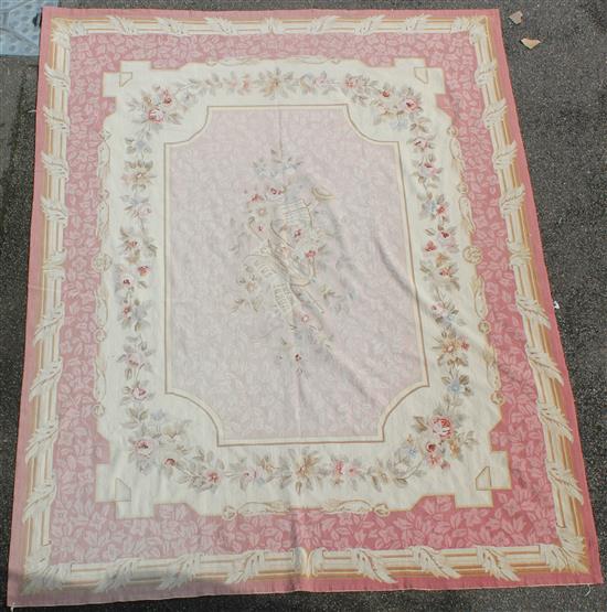 A Libertys Aubusson style carpet, 9ft 8in by 7ft 5in.